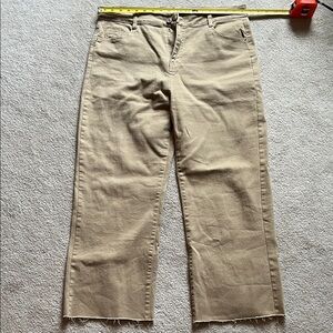 Women’s Wide Leg Jeans in Khaki